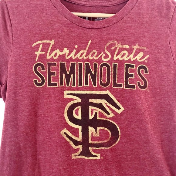 Florida State Seminoles Women's Maroon Tee - Picture 3 of 5